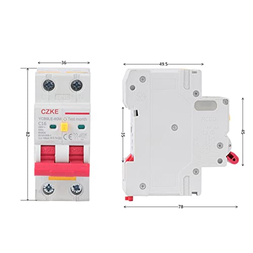 Disjoncteur RCBO 30mA évitez les risques de fuite électrique