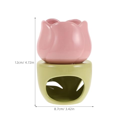 Brûleur parfum diffuseur aromathérapie cire bougie maison et bureau - 3