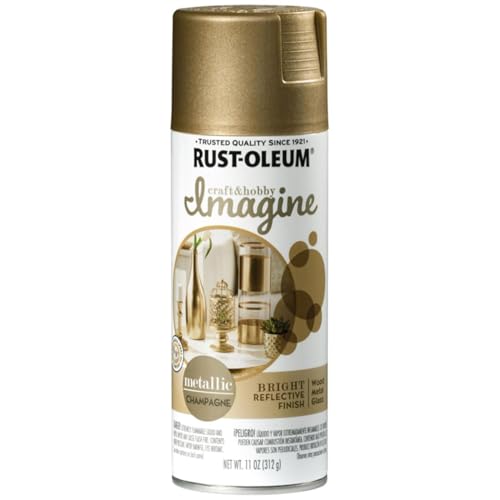 Rust-Oleum Imagine Craft & Hobby Metallic Spray Paint Champagne 11 oz.
