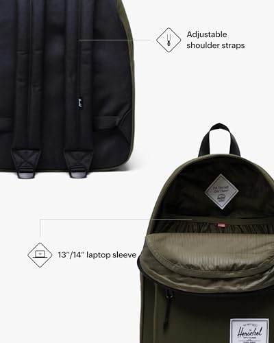 Image of Herschel Supply Co. Classic Backpack, Ivy Green, Mod - 20L