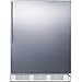 Summit Medical Stainless NSF Compliant Built-in ADA Under-Counter Fridge FF7BISSHVADA