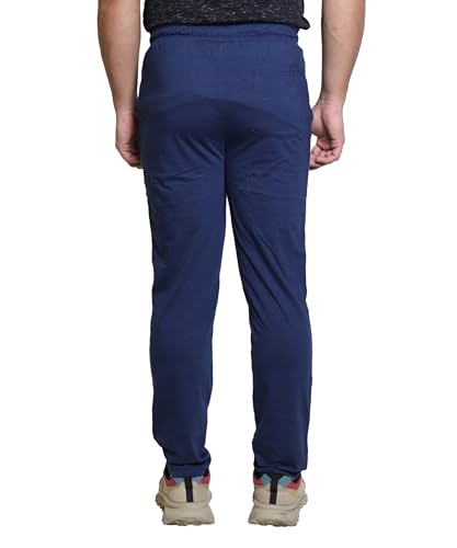 Image of Track Pant for Men - Polycotton Joggers, Gym Pants & Lowers for Men with Adjustable Waist, Moisture-Wicking Fabric & Pockets - Cargo & Ideal Sports Pajamas for Workout & Casual Wear