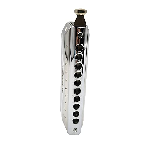 Harmonica chromatique professionnel à 10 trous, 40 tons, clé de do, instruments de musique pour adultes, harmonicas pour… - Les Beatles, Paul McCartney, John Lennon, RIngo Starr, George Harrison Harmonica chromatique professionnel à 10 trous, 40 tons, clé de do, instruments de musique pour adultes, harmonicas pour… – Image 4