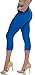 Lush Moda Extra Soft Capri Leggings - Variety of Colors - Royal Blue