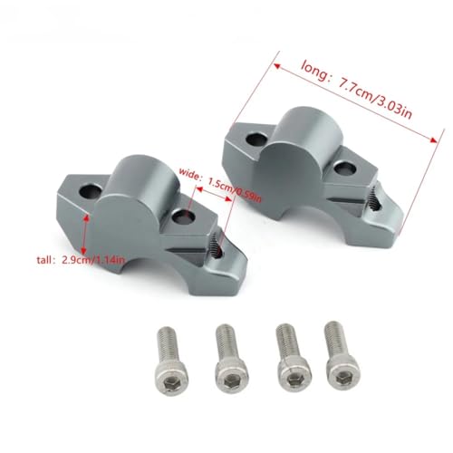 Elevadores de manillar cómodos para viajes largos y rutas en moto ADV350 y X-ADV750 2