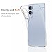 TENOC Phone Case for Samsung Galaxy S25 Edge, Clear Case Shockproof Protective Bumper Slim Cover