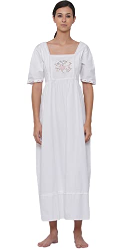 Chemise de nuit longue en coton pour des soirées cocooning Past Times