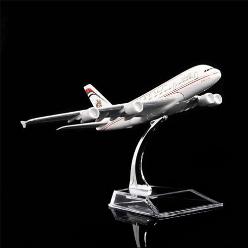 Image of Toys Uncle Diecast Aeroplane Scale Model, (B777 ETIHAD, 16 CM)