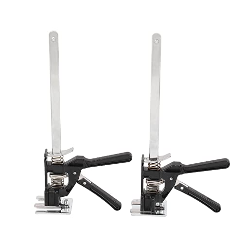 aleawol Arbeitssparender Arm Heber 260KG Tragfähigkeit, 2 Stück 38cm, Hubhöhe 25cm, Labor Saving Arms Vollstahl Handheber Werkzeug für Cabinet, Fenster, Wardrobes, Flooring