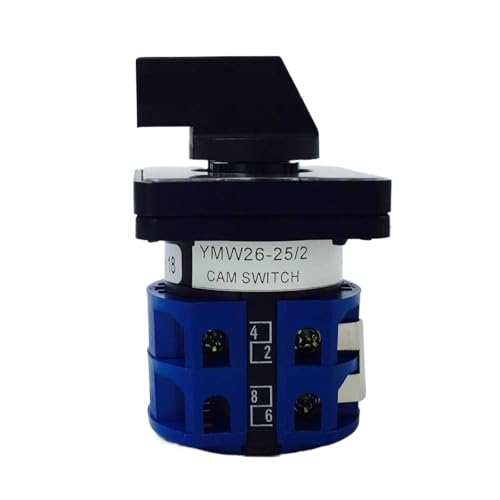 Interrupteur à cames rotatif inverseur de source triphasé bipolaire 25A YMW26 - 2