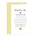 BKOQF Dad and Daughter Poem Card, Sentimental Gift Idea for Daddy Birthday, Heartfelt Father's Day Appreciate Card