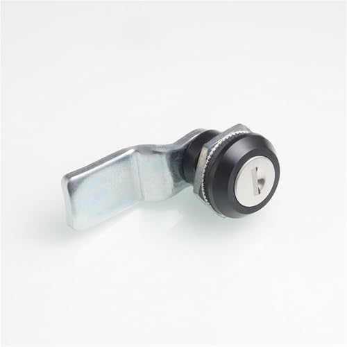 Zinc Alloy Black Tongue Lock MS7079Z-2-1 Distribution Box Industrial Cabinet Small Round 1Pcs