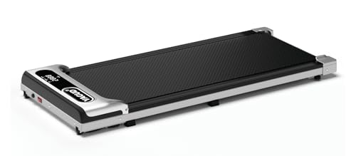 Yagud Walking Pad Treadmill, Treadmills for Home, 2.5HP Portable Electric Under Desk Treadmill with LED Display & Remote, Adjustable Speed, No Assembly