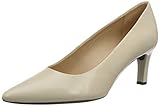  Geox D BIBBIANA A Zapatos De Tacón Mujer, Beige (Cream C5002), 36.5 EU