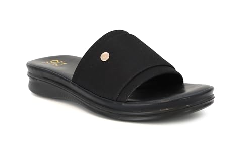 YOKI NEVE Platform Sandals Women With Cushioned Footbed - Open Toe Wedge Slides For Women, Summer Sandal With Soft Upper2