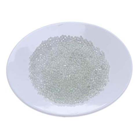 PATKAW Translucent Fishbowl Beads 2 Packs 15x10x2cm Weighted Stuffing Beads Vase Filler Beads for Decorative Bead Arts DIY Crafts Supplies Cover
