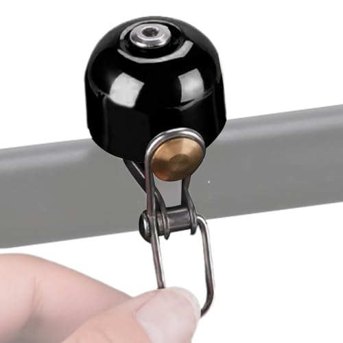 SVCEQZE Timbre para Bicicleta - Timbre Eléctrico con Sonido Fuerte | De Aleación De Aluminio para Manubrio para Ciclismo En Carretera Y Montaña para Niños Adultos Y Seguridad
