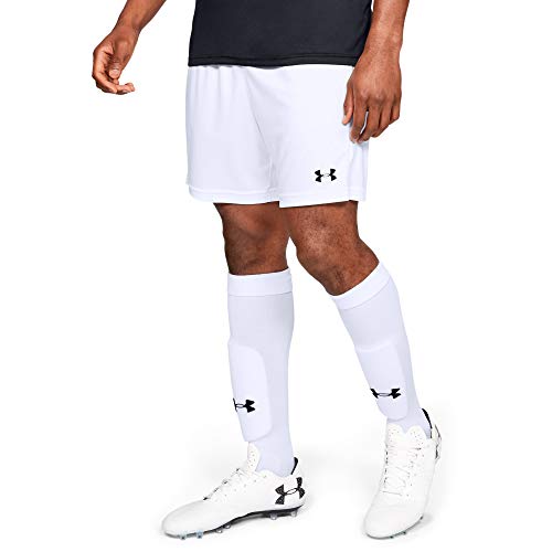 Under Armour Men s Maquina 2.0 Soccer Shorts , White (100) Black , Large