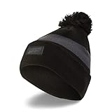 PUMA Unisex BVB Pom Beanie, Puma Schwarz, Einheitsgröße