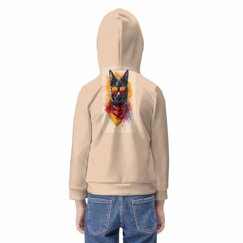 Pull à capuche chaton pour ado fin des sweats ternes grâce à l'imprimé 3D vibrant - 6