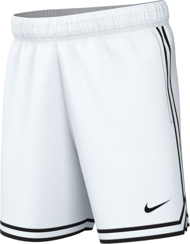 Nike Dri-FIT DNA Big Kids' (Boys') Basketball Shorts (White/Black, FJ6802-100) Size Medium