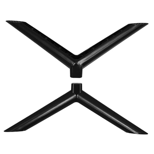 Amosfun Tv Stand Base Pedestal Feet Pair Plastic Universal Replacement Legs for 32-40 Inch Screens Anti-tip Support for Office and Meeting Room Use