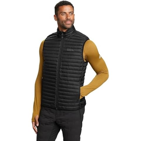 Eddie Bauer Men's Microlight Down Vest Cover