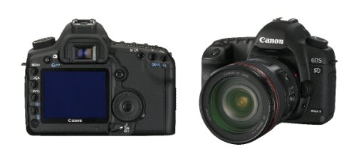 Canon EOS 5D Appareil photo numérique Réflex Kit Boîtier + Objectif 24-105 IS USM 21,1 Mpix Noir