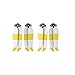 Produktbild GEBAN Buntes 7238F Propellerzubehör Für D&JI Für Mavic Air 2s/Für Mavic for Air 2 Drone Low Noise Blade CW CCW Propeller Drohnen Zubehör (Color : 2Pairs Yellow)