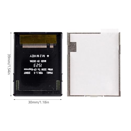 Adaptateur type B vers M.2 NVMe 2230 M.2 Key M avec transfert ultra-rapide pour boîtier - 5