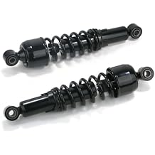 The ROP Shop 2 Black 13" Rear Suspension Shocks for 1994 Harley-Davidson Road King FLHR/I
