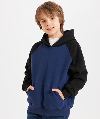 Boys Girls Toddler Fleece Pullover Hoodie Kids Long Sleeve Sweatshirts 3-16 Years3