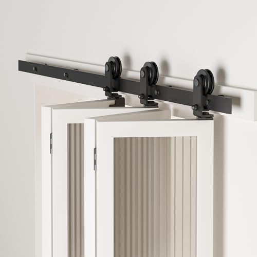 Kit de Herrajes para Puertas Plegables de Gran Capacidad CCJH 3.3FT/40'' para 4 puertas miniatura 2