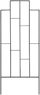 10 Outdoor Patio Trellis Ideas for Shade and Vertical Style 54 American GardenWorks Contemporary Trellis, Matte Black, 64