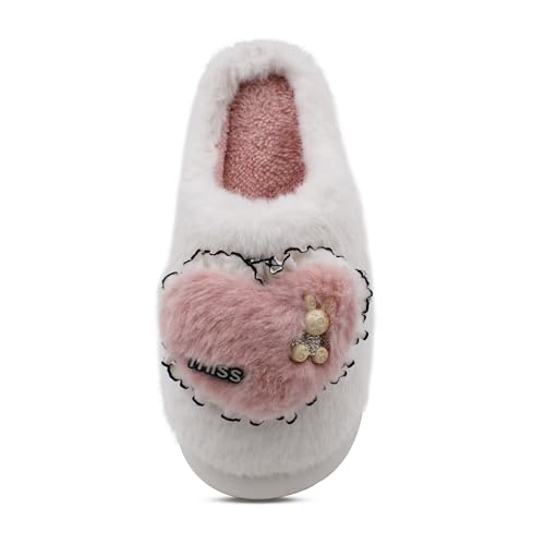 Image of VRITRAZ Women's Comfort Slip On Closed Toe Warm Winter with Cute Design print House Clog Indoor Slipper
