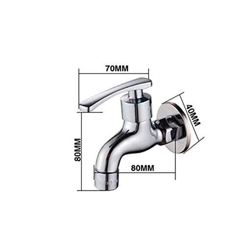 Robinet robinet d'eau robuste en laiton pour évacuation extérieure dragon