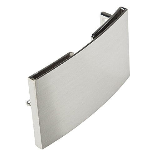 INVIDA Gürtelschließe SILVER mit Kreditkartenfach mit RFID-Schutz für Wechselgürtel Cover