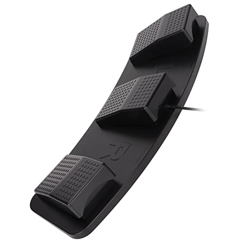 Interruptor de pé triplo, aplicação larga multifunções USB pedal triplo ABS para jogar jogos de zoom