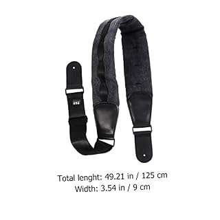 GOOHOCHY Sangle De Guitare Bracelets De Montre En Cuir Sangle De Guitare Électrique Guitare En Nylon Sangle De Guitare Acoustique Queue Biseautée Sangle De Guitare Sangle En Nylon Poinçon - Les Beatles, Paul McCartney, John Lennon, RIngo Starr, George Harrison GOOHOCHY Sangle De Guitare Bracelets De Montre En Cuir Sangle De Guitare Électrique Guitare En Nylon Sangle De Guitare Acoustique Queue Biseautée Sangle De Guitare Sangle En Nylon Poinçon – Image 2