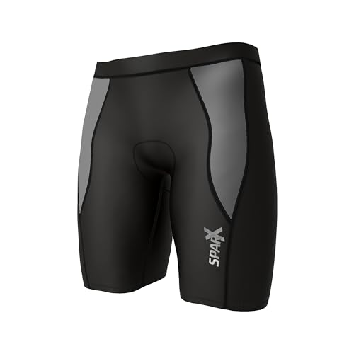 Sparx Men's Performance Tri Shorts Swim Bike Run Cycling Triathlon