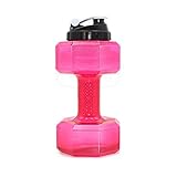 Sports Water Bottle, Large Durable Portable Leakproof BPA Free Water Bottle Clear Water Bottle Sport...