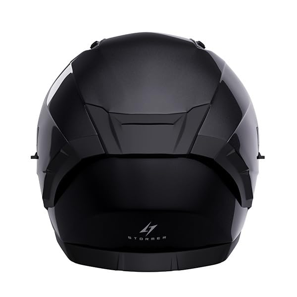Kask integralny STORMER Blaster Black Pearly (ECE 22.06) z Pinlockiem 30, blendą przeciwsłoneczną i przystosowaniem do montażu systemu Bluetooth