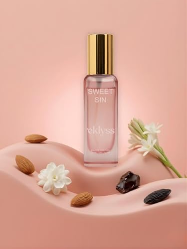 Image of Luxury Perfume Set For Her, Classic Edition, 4 x 20ml Pack, Sweet Sin, Blush Bloom, Sugar Bloom, Queens Drop, All Day Long Lasting Fragrance
