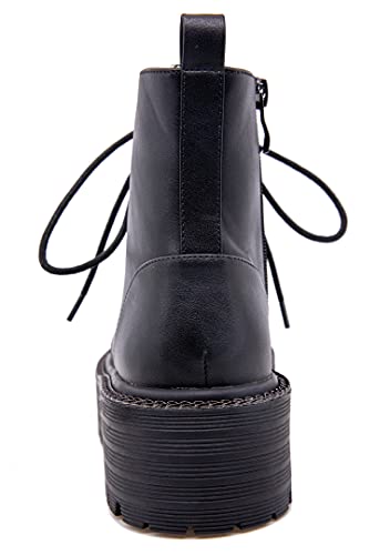 Bcbgeneration Women's Combat Boot, Black, 9 #TOP2