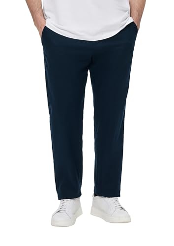 Pantalon en lin coupe décontractée homme casual chic fluide été