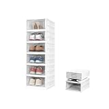 Organizzazione intelligente grazie al porta scarpe verticale impilabile che permette di ottimizzare ogni spazio in armadio o cabina armadio. Crea una scarpiera modulare salvaspazio perfetta per sneakers, scarpe sportive e uso quotidiano.