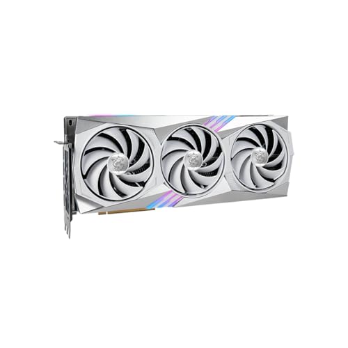 Image of MSI GeForce RTX 4070 Ti Gaming X Trio White 12G GDDR6X VRAM, Tri-Frozr Cooling, 192-bit, 2745 MHz Boost Clock
