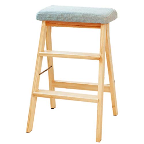 Taburete de escalera DASHADAO para cocina y biblioteca de casa 2