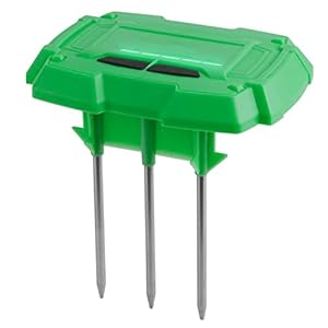RAINPOINT WiFi Soil Moisture Sensor – Wireless Soil Moisture Sensor – Must be Used with TTV103WRF or TTV203WRF WiFi Sprinkler Timer and TWG004WRF WiFi Hub (Only Include Soil Tester)