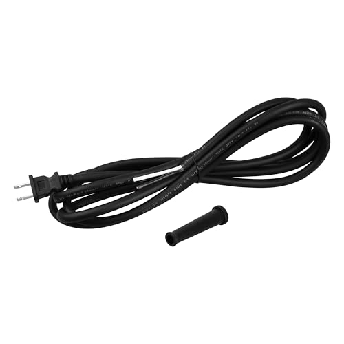 14 AWG 2 Wire 10FT Power Tool Cord Replacement 330079-98,for DeWalt Saw DW359, DW362, DW364, DW368 Ect,with Rubber Strain Relief Boot
